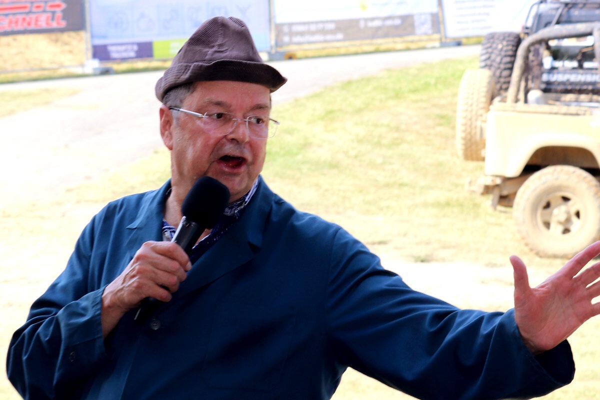Hausmeister Erwin in freier Wildbahn